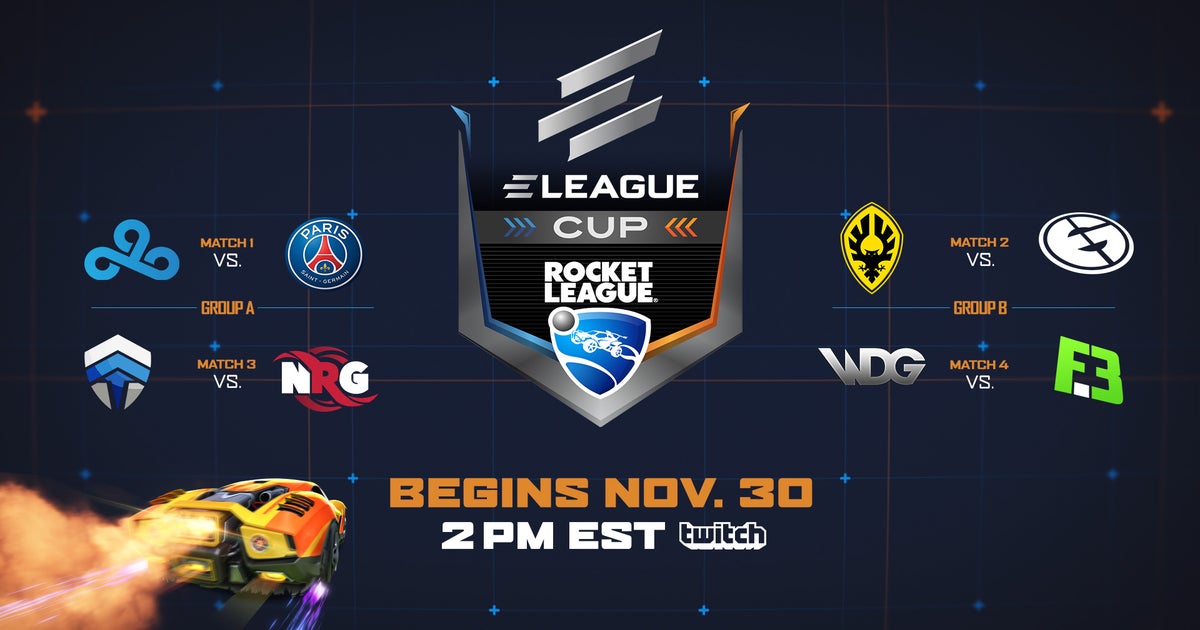 THE ELEAGUE CUP ROCKET LEAGUE RETURNS THIS WEEKEND! Rocket League Esports