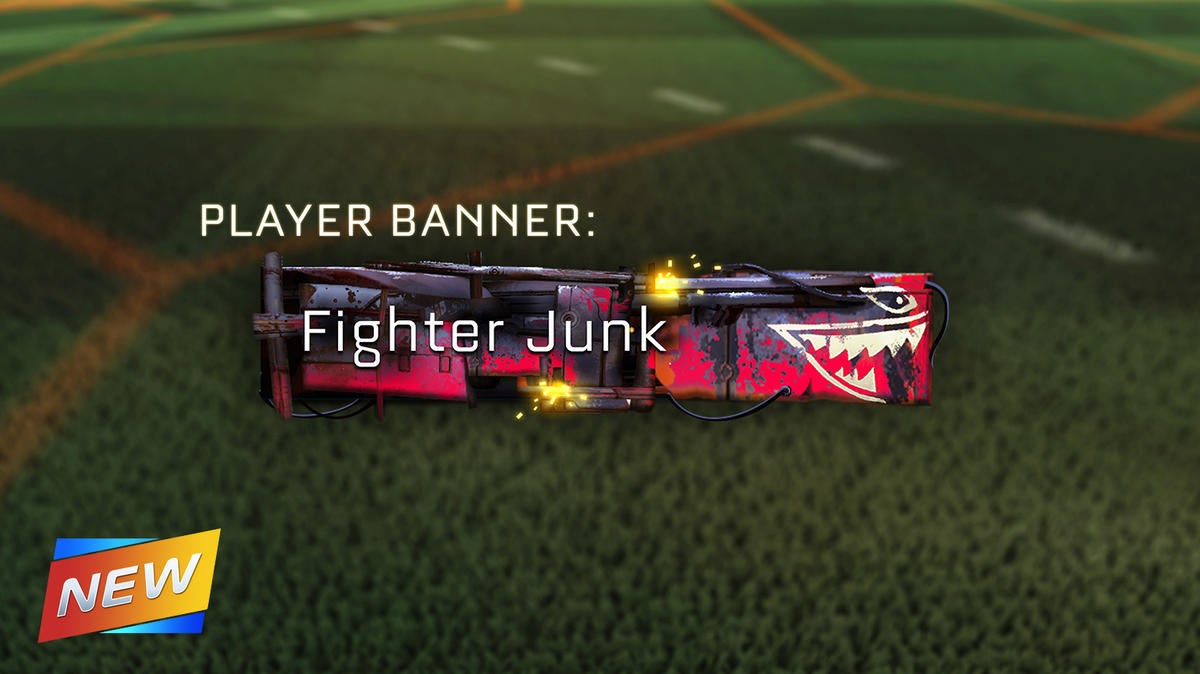 player banner fighter junk - rocket league fortnite code